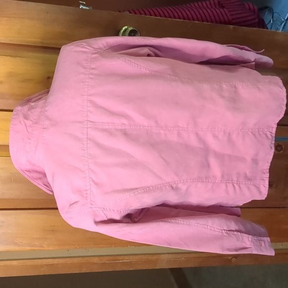 DENVER HAYES* faux suede button down long sleeve shacket shirt jacket - Picture 5 of 12